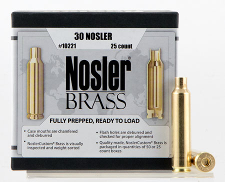 Nosler - Unprimed Cases - .30 Nosler for sale