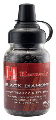 RWS HORNADY BLACK DIAMOND STEEL BB'S .177 1500-PACK - for sale
