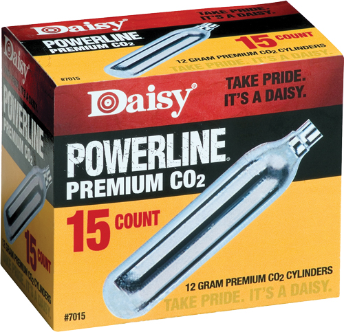 DAISY CO2 CARTRIDGES 12-GRAMS 15-PACK - for sale