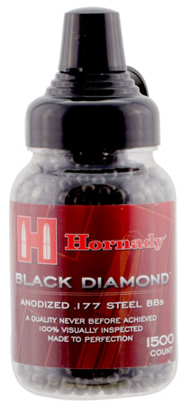 RWS HORNADY BLACK DIAMOND STEEL BB'S .177 1500-PACK - for sale