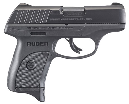 RUGER EC9s 9MM LUGER FIXED 7-S BLACK SLIDE/BLACK SYN FRAME - for sale