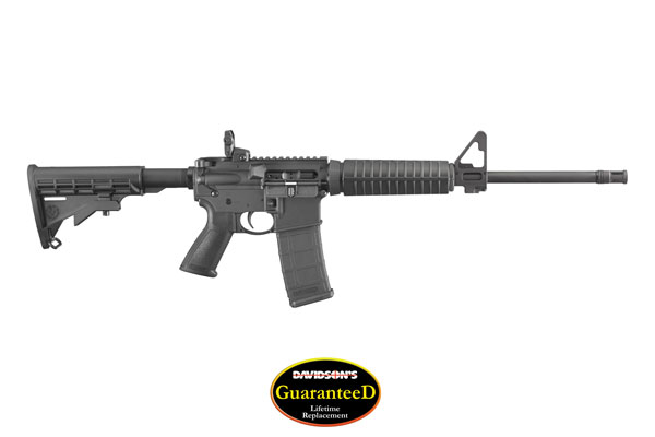 RUGER AR556 .223 30-SHOT BLACK SIX POSITION STOCK - for sale