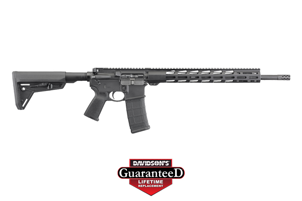 RUGER AR556 MPR .223 30-SHOT BLACK SIX POSITION STOCK M-LOK - for sale