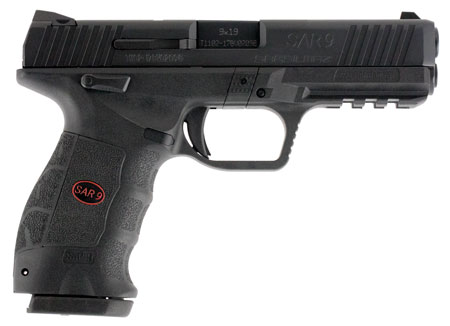 SAR USA SAR9 PISTOL 9MM 4.4" BBL 17RD MAG BLACK - for sale