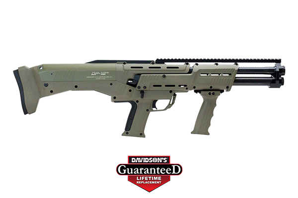 DP-12 12 GA DOUBLE BARREL PUMP SHOTGUN 16 RDS OLIVE DRAB - for sale