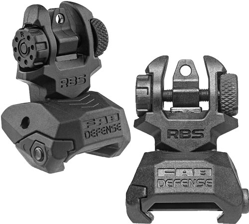 fab defense (usiq) - Front/Rear Flip Up Sights -  for sale