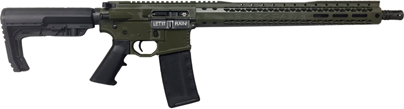 BLACK RAIN FALLOUT 15 5.56MM 16" M-LOK 30RD OD GREEN - for sale