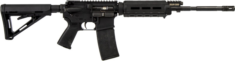 ADAMS ARMS RIFLE P1 MOE 5.56MM 16" BLACK MAGPUL PISTON-DRIVEN - for sale