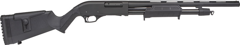 ARMSCOR PUMP SHOTGUN 12GA. 3" 18.5"VR CT-3 ADJ. STOCK BLK - for sale