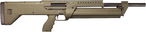 SRM 1216 12GA. 3" 18.5" BARREL 16-SHOT FLAT DARK EARTH STOCK - for sale