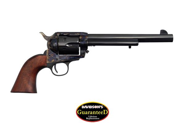 CIMARRON 7TH CAVALRY .45LC FS 7.5" CC/BLUED WALNUT - for sale